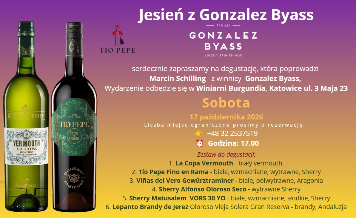 "Jesień z Gonzalez Byass"